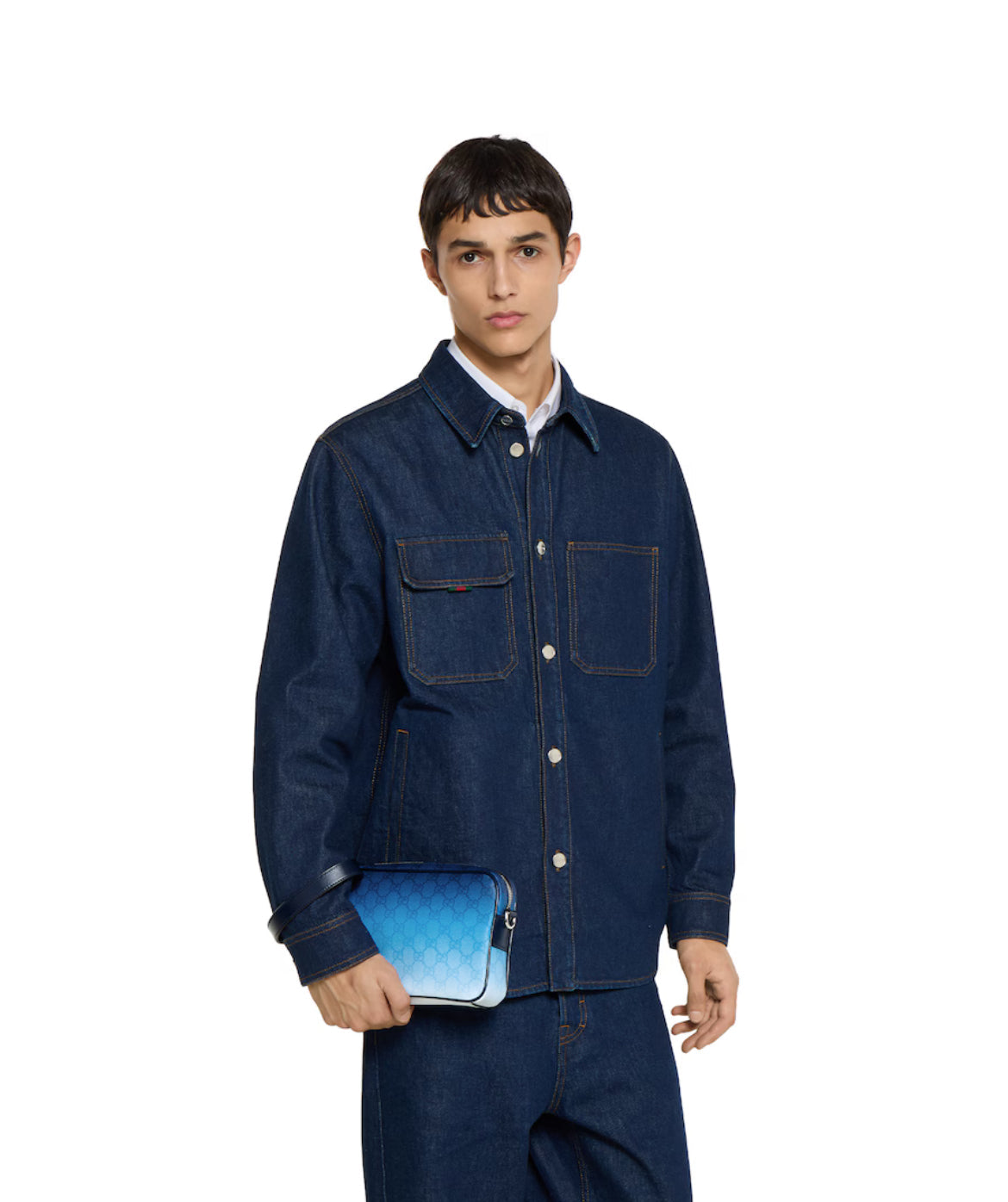 Bolso de hombro pequeño Gucci Chroma