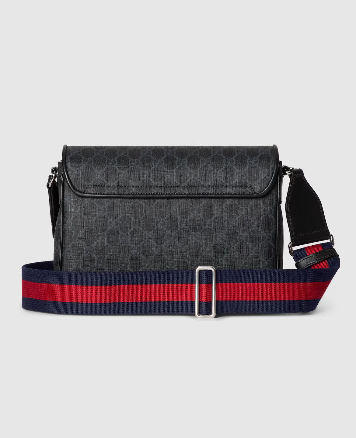 Bolso de hombro mediano negro GG