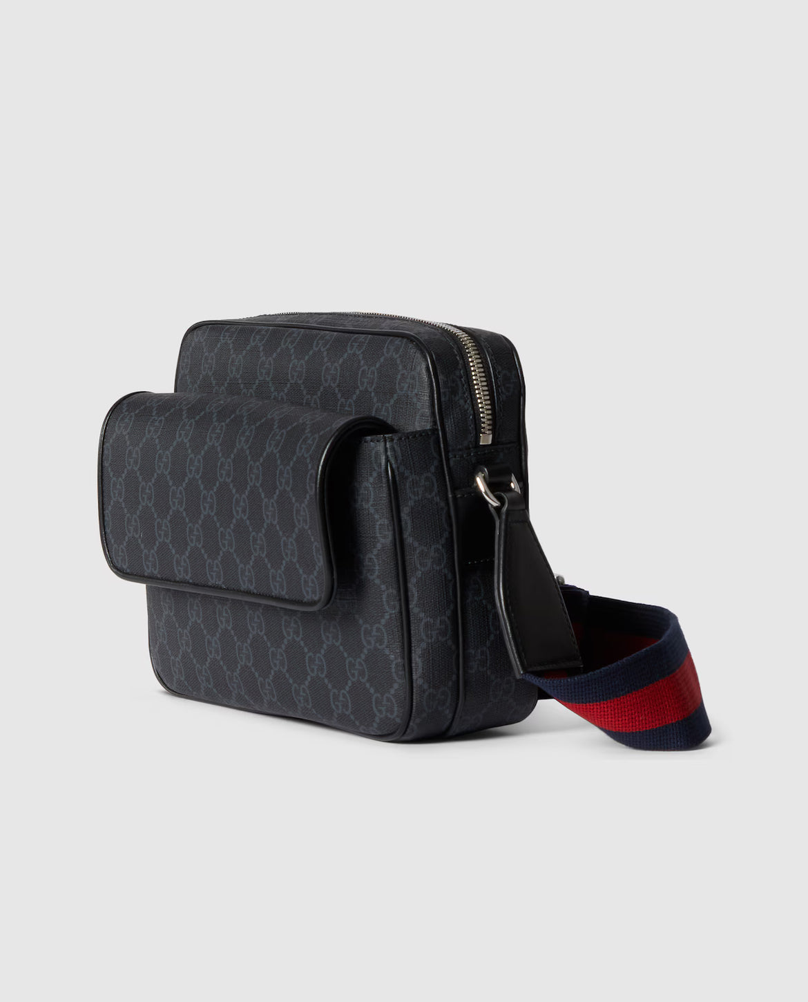 Bolso de hombro pequeño negro GG