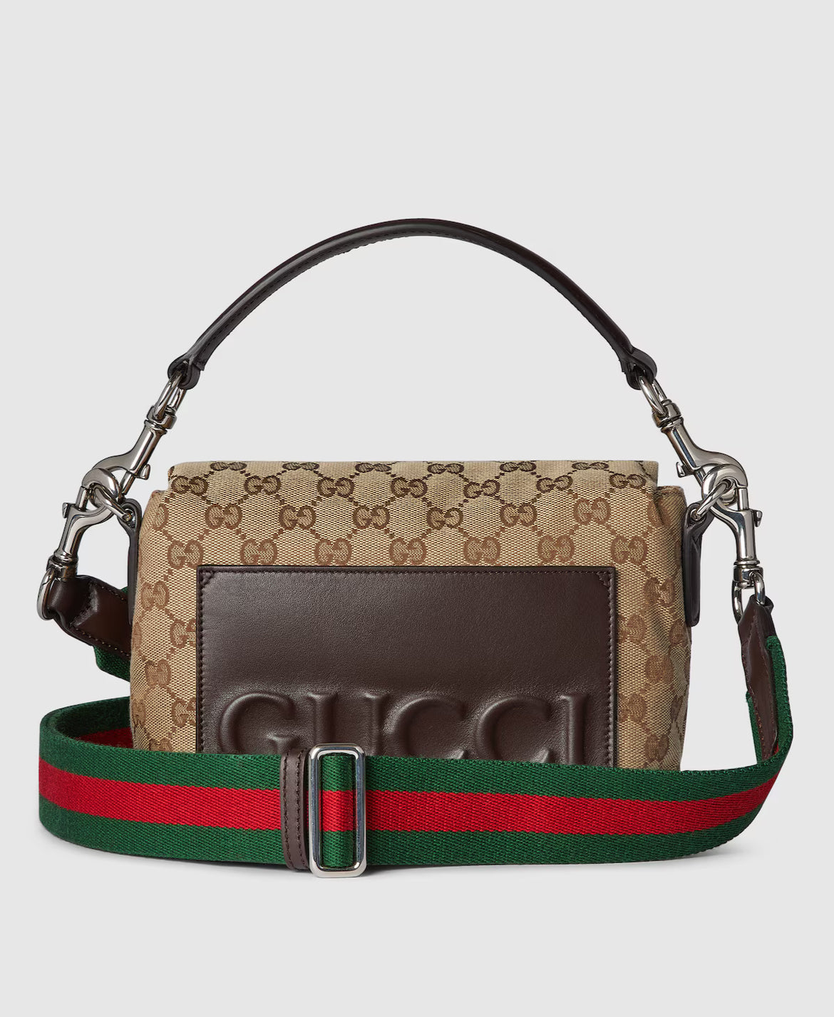 Sac à bandoulière en toile GG petit format