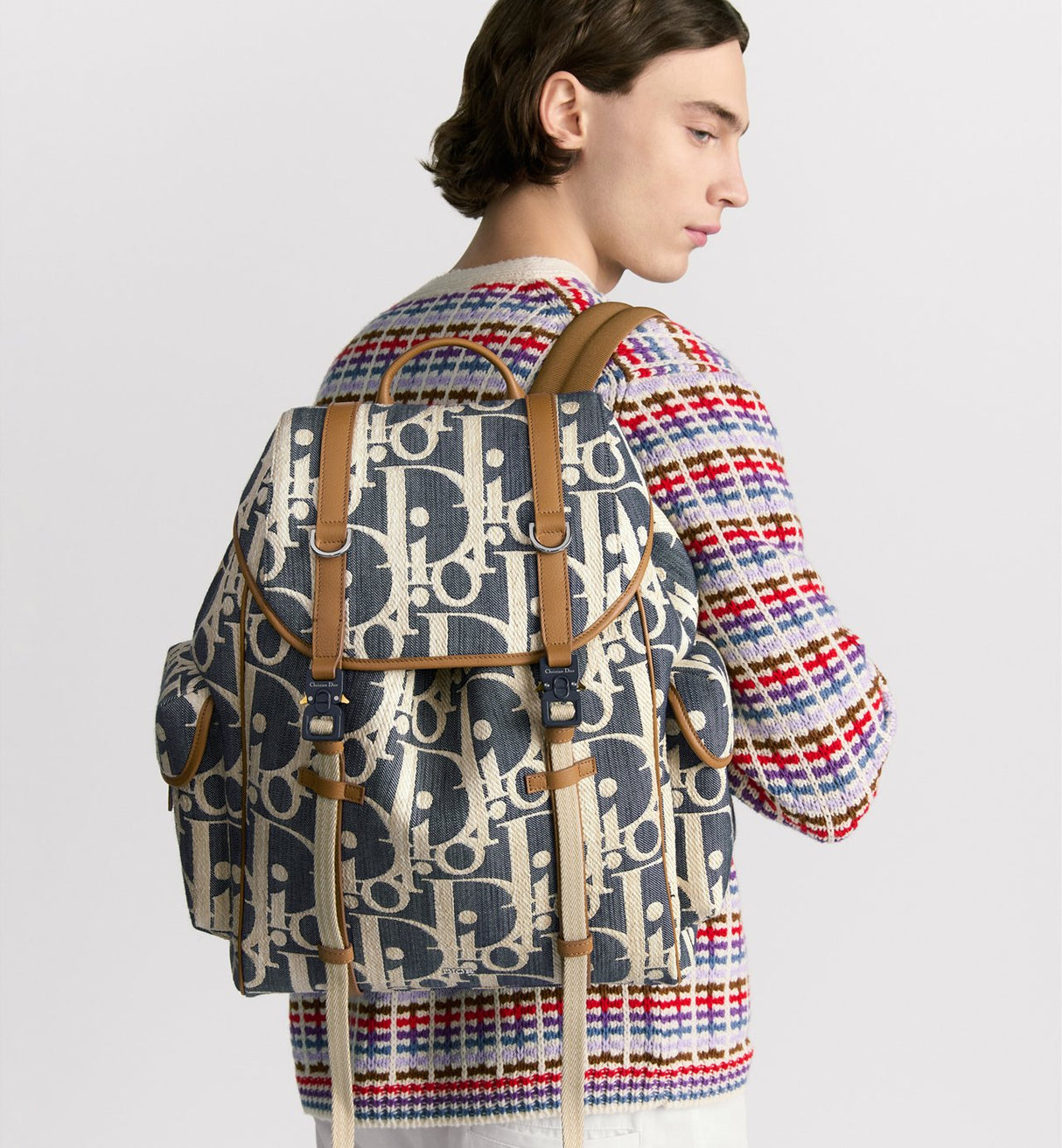 Sac à dos à rabat Dior Hit The Road