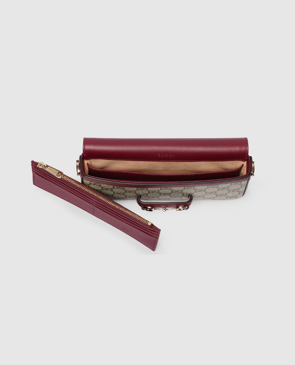 Bolso de hombro pequeño suave Gucci Horsebit 1955