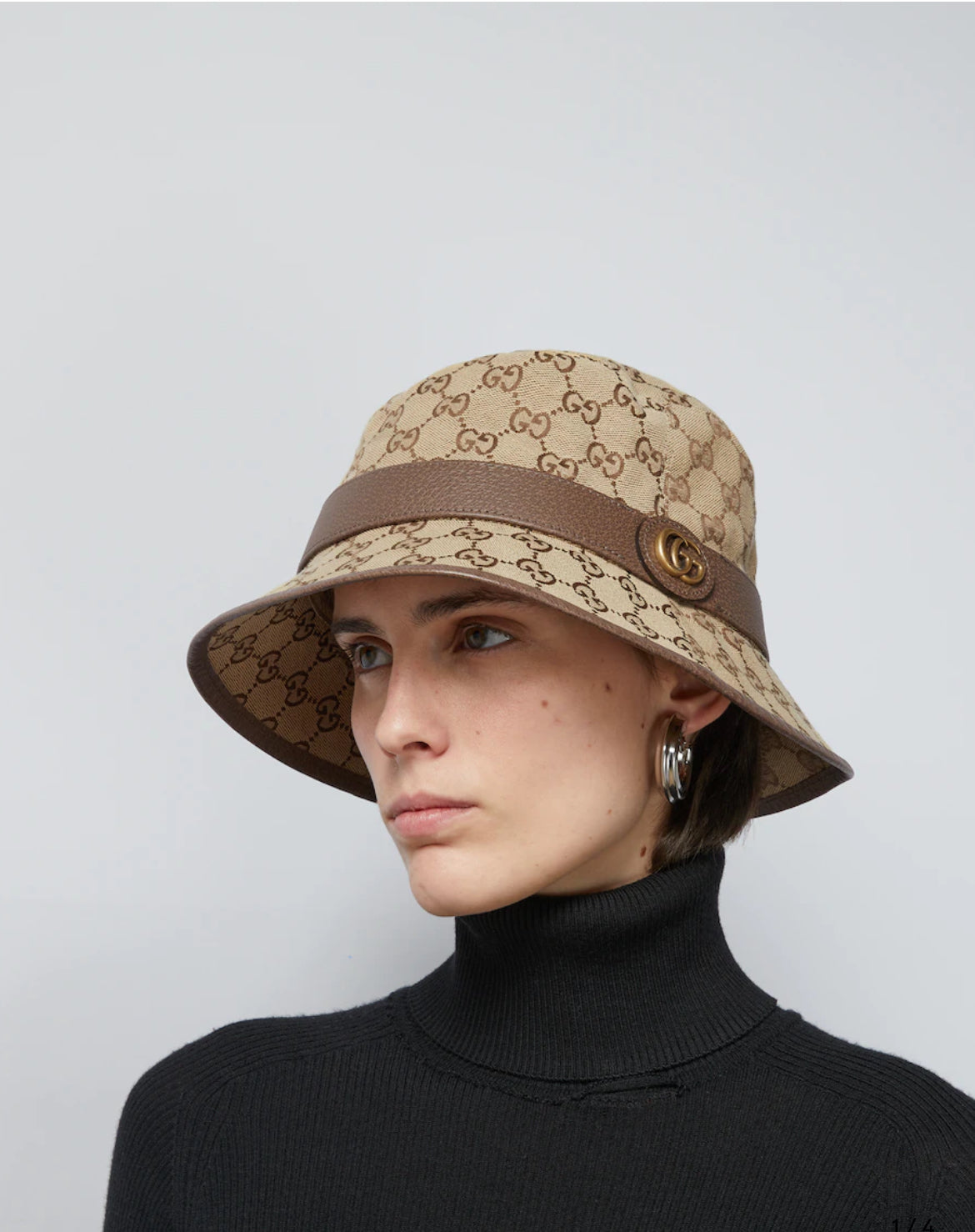 Chapeau bob en toile GG