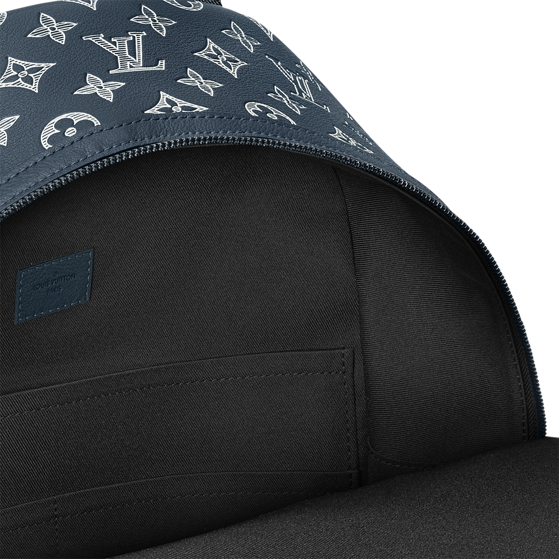 Mochila Discovery PM Monogram Shadow Navy