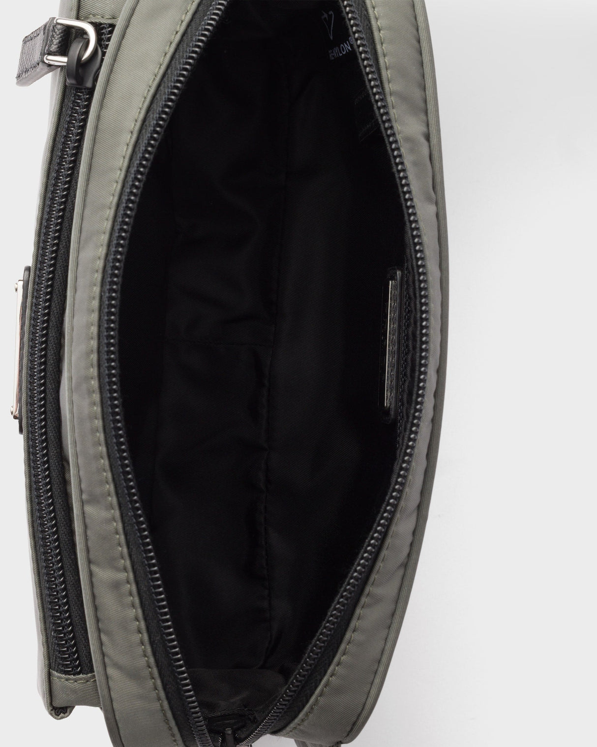 Sac banane en Re-Nylon et cuir Saffiano