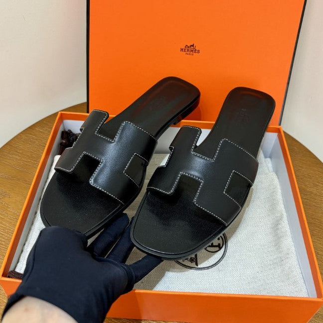 Hermes - Sandalias negras