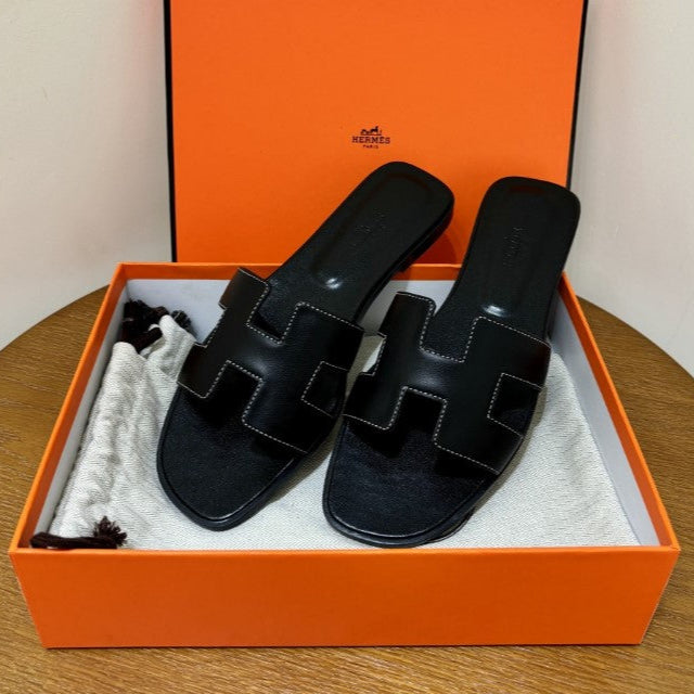Hermes - Sandalias negras