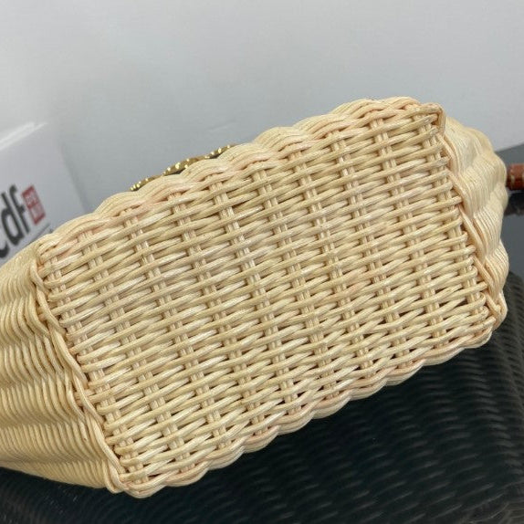 Celine - Classic Panier Teen Couffin Wicker Natural