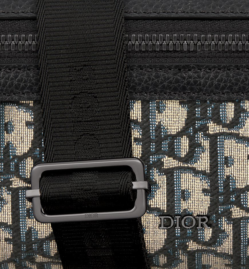 Bolso bandolera Rider 2.0 Mini con cremallera en negro y beige