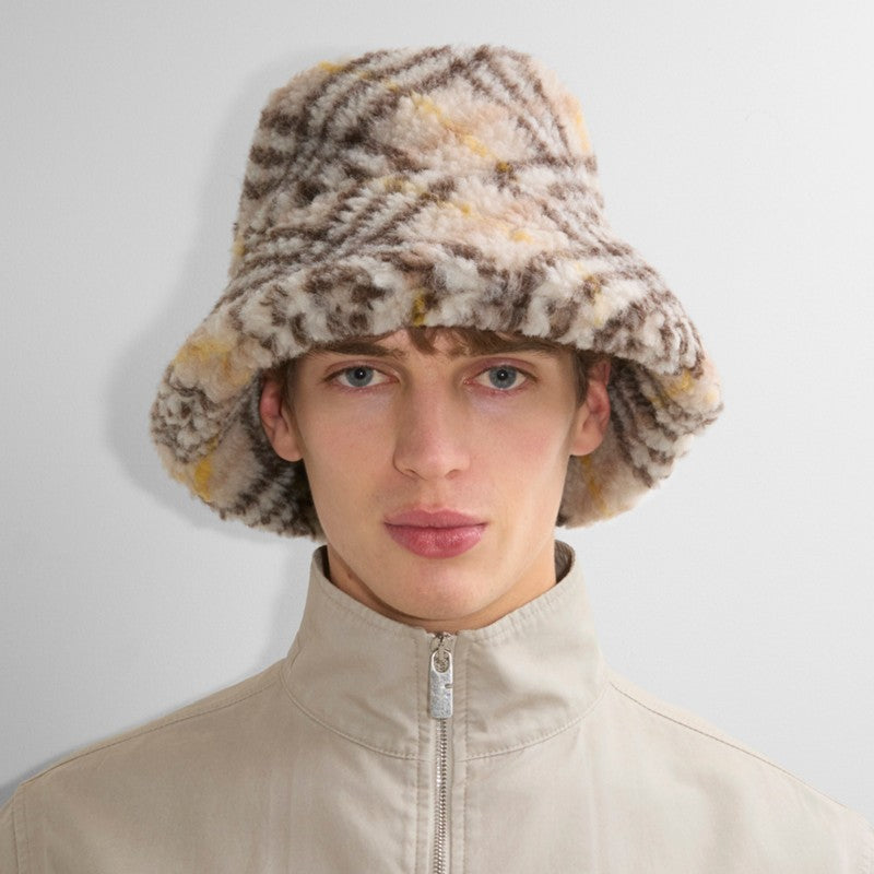 Bob de vellón Argil a cuadros