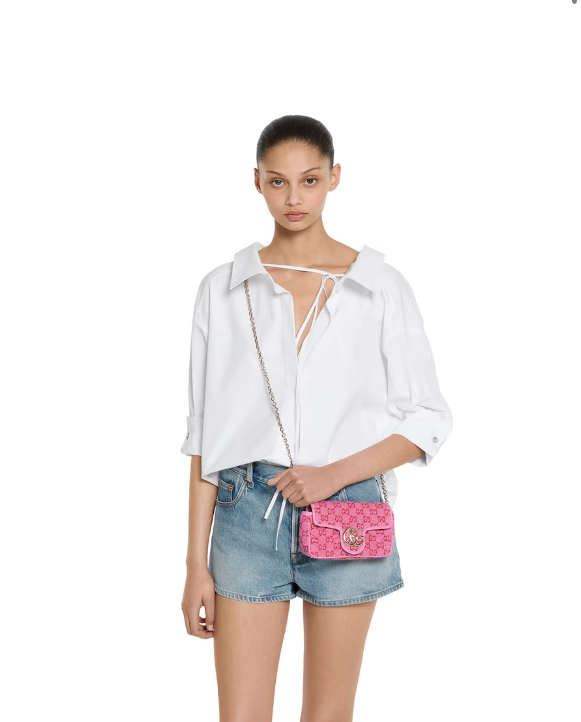 Minibolso de hombro GG Marmont