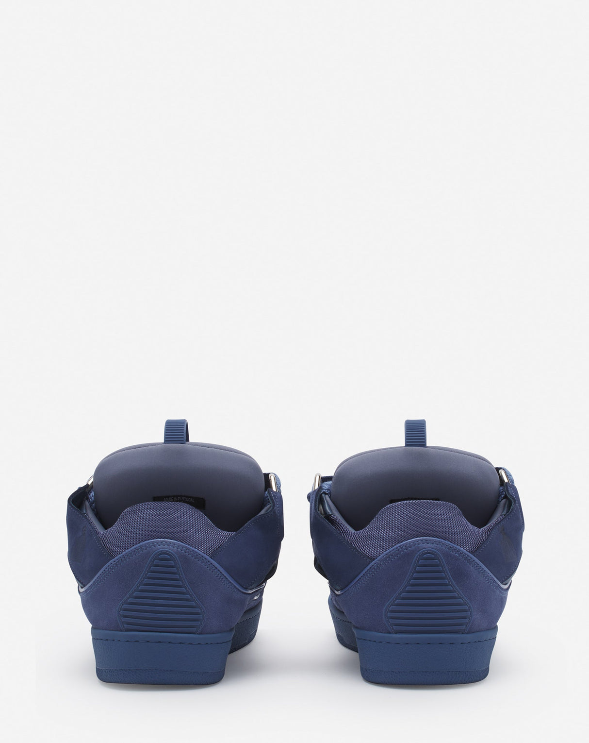 LANVIN LEATHER CURB BLEU MARINE