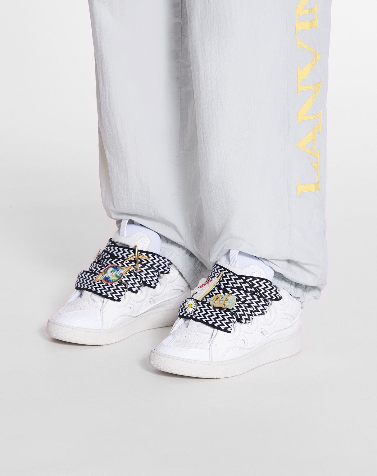 LANVIN x FUTURE CURB 3.0 WHITE/BLACK