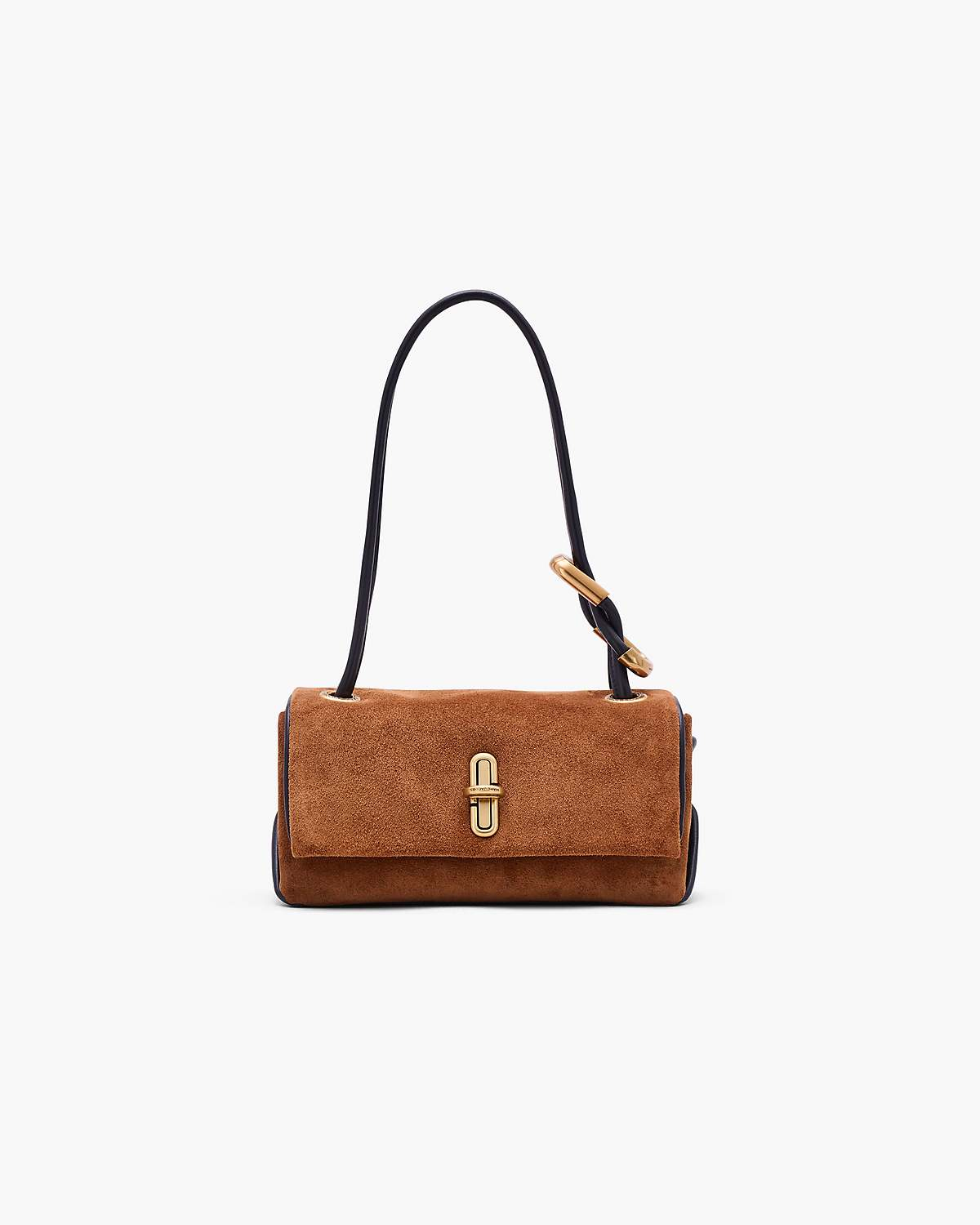 The Suede Mini Dual Shoulder Bag