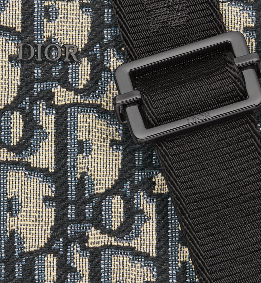 Bolso de hombro con cremallera negro y beige