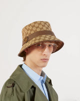 Chapeau bob en toile GG