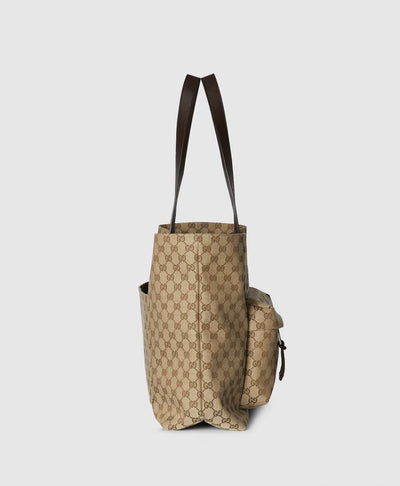 Bolso tote maxi de lona GG