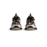 SNEAKER TRACK EN BEIGE/NOIR