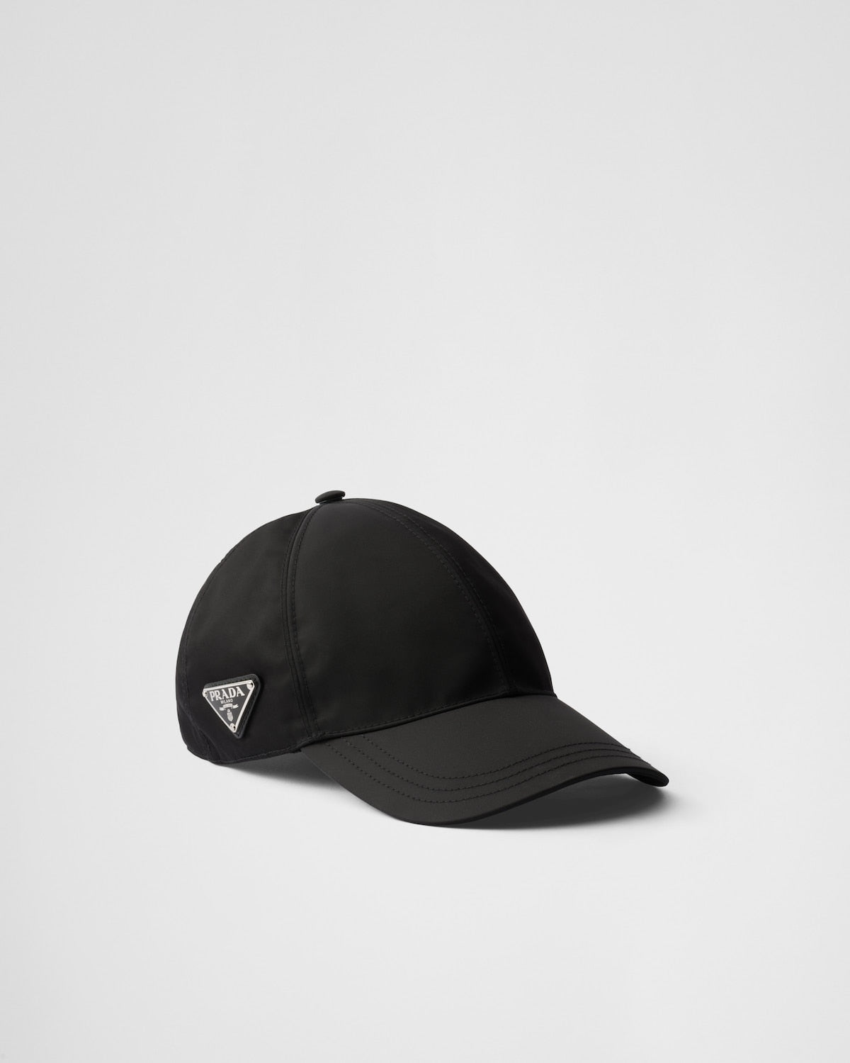 Gorra de béisbol negra de Re-Nylon