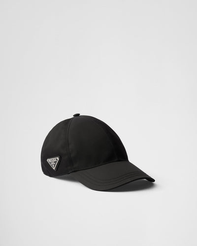Gorra de béisbol negra de Re-Nylon
