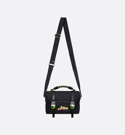 Bolso bandolera con solapa Hit The Road de Dior DIOR Y LEWIS HAMILTON