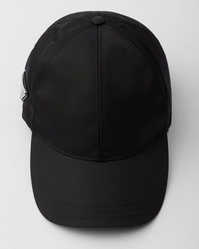 Gorra de béisbol negra de Re-Nylon