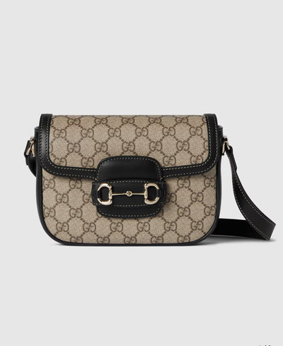 Bolso de hombro pequeño suave Gucci Horsebit 1955
