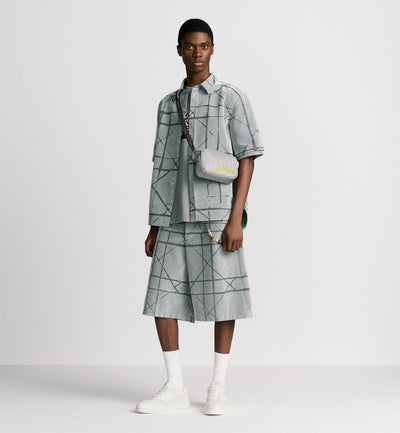 Mini sac zippé DIOR AND LEWIS HAMILTON