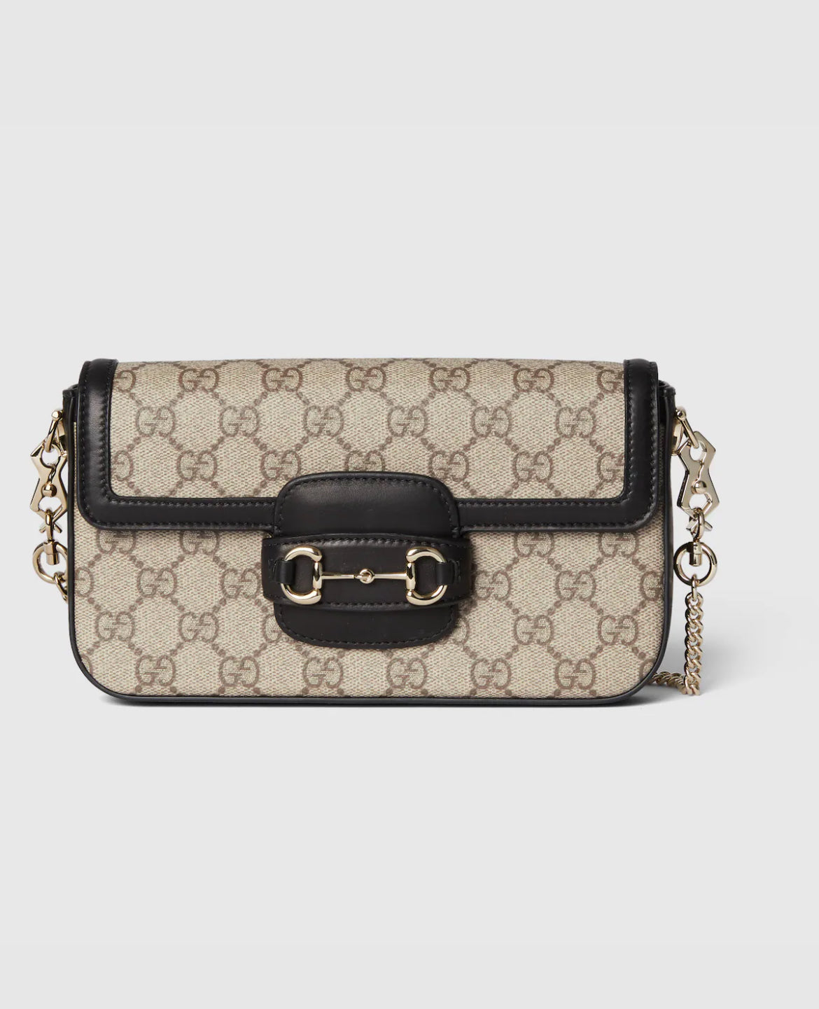 Bolso de hombro pequeño suave Gucci Horsebit 1955