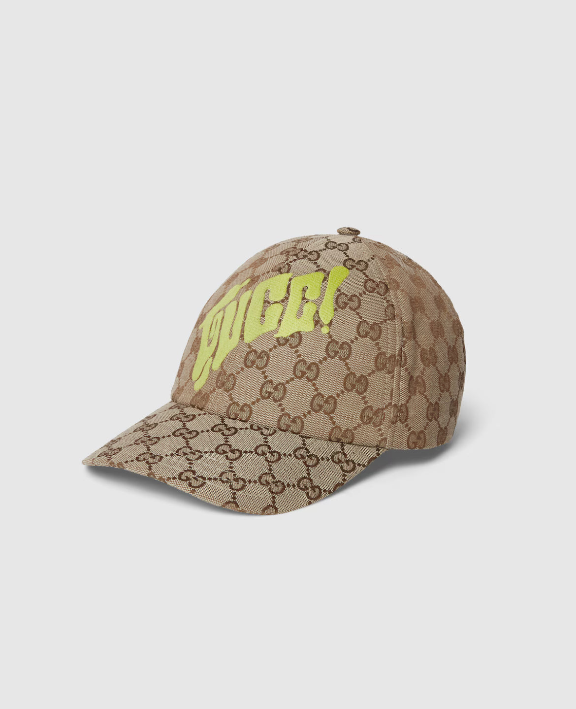 Gorra de béisbol de lona GG con estampado