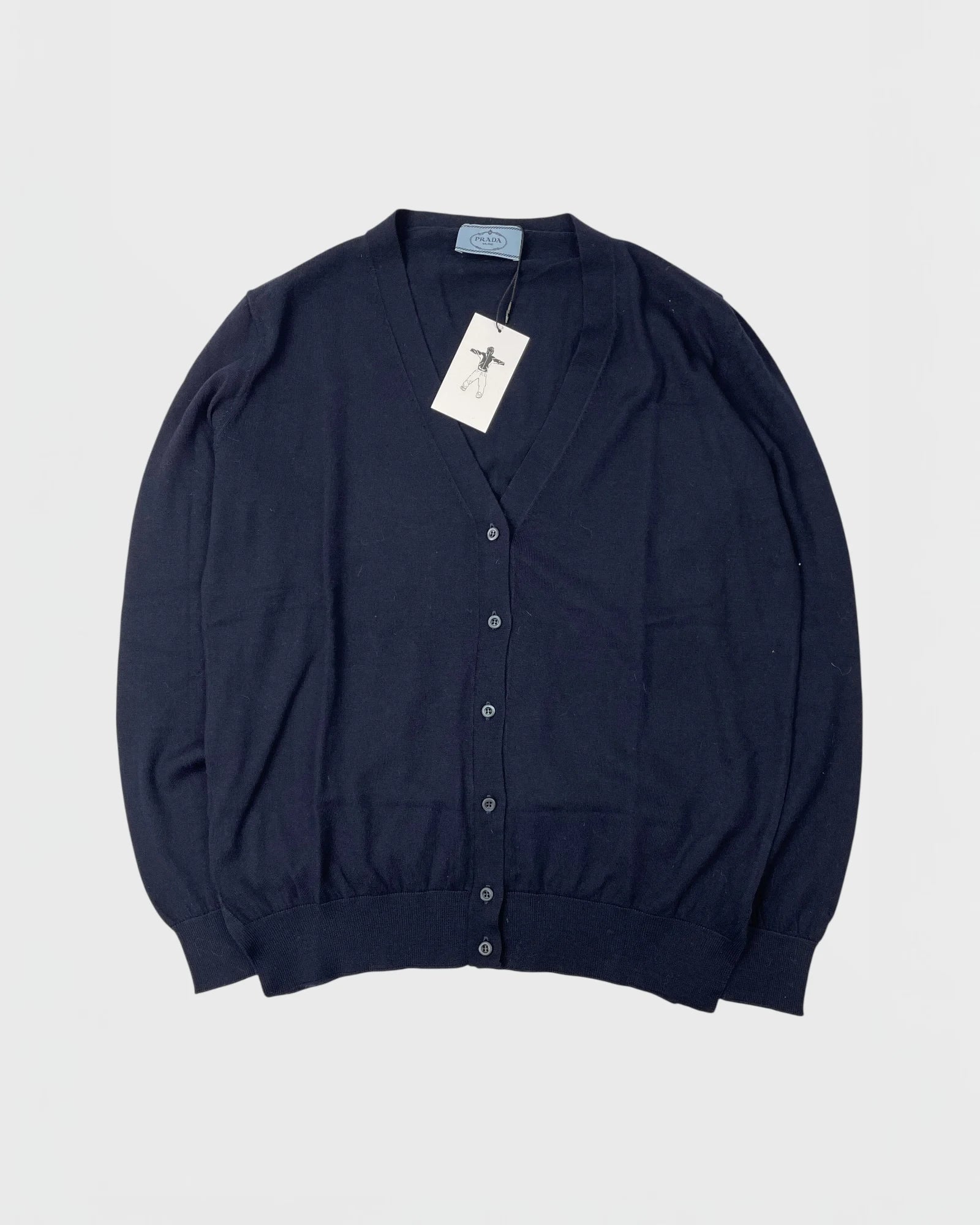 Prada cardigan en laine