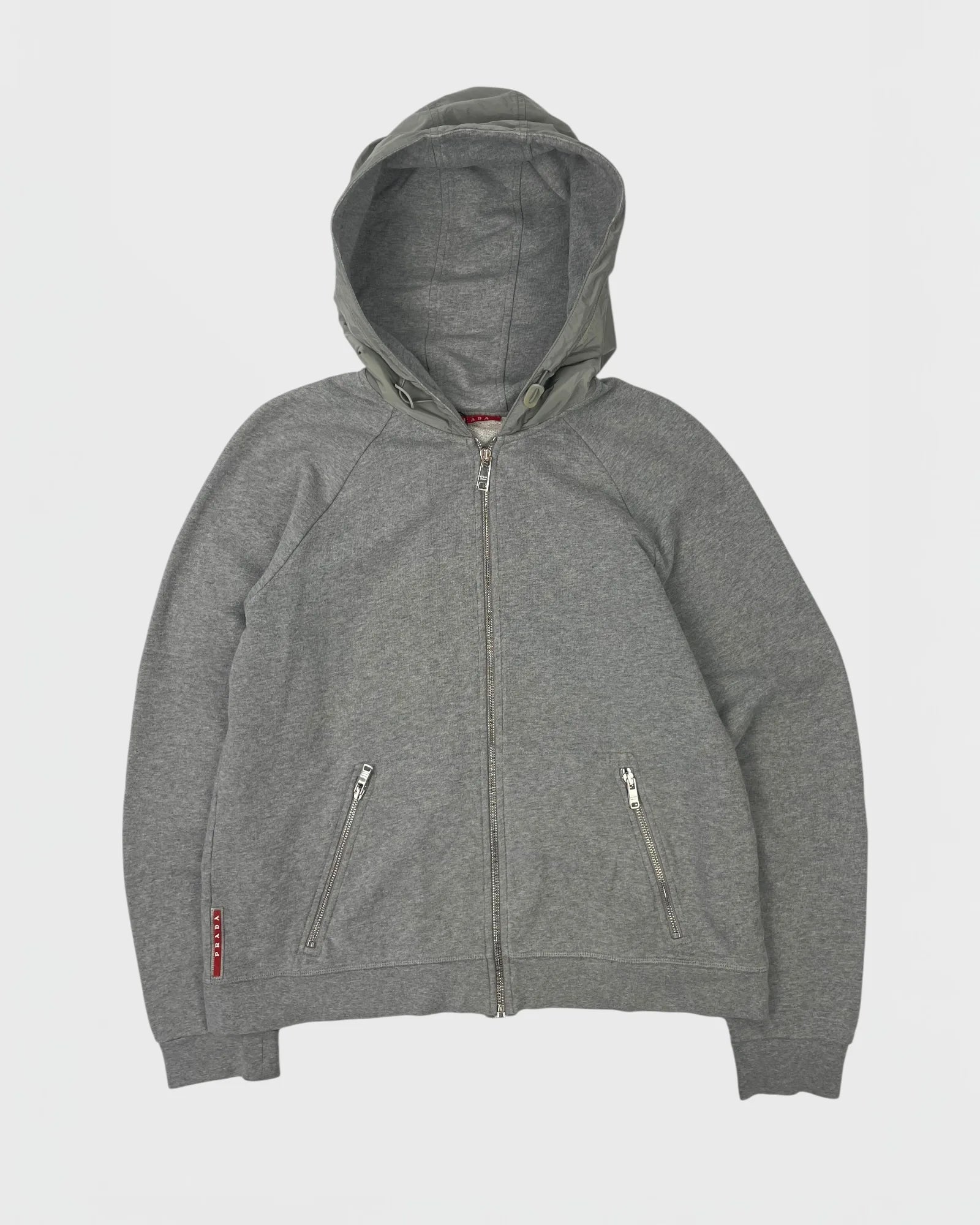 Prada gilet à capuche