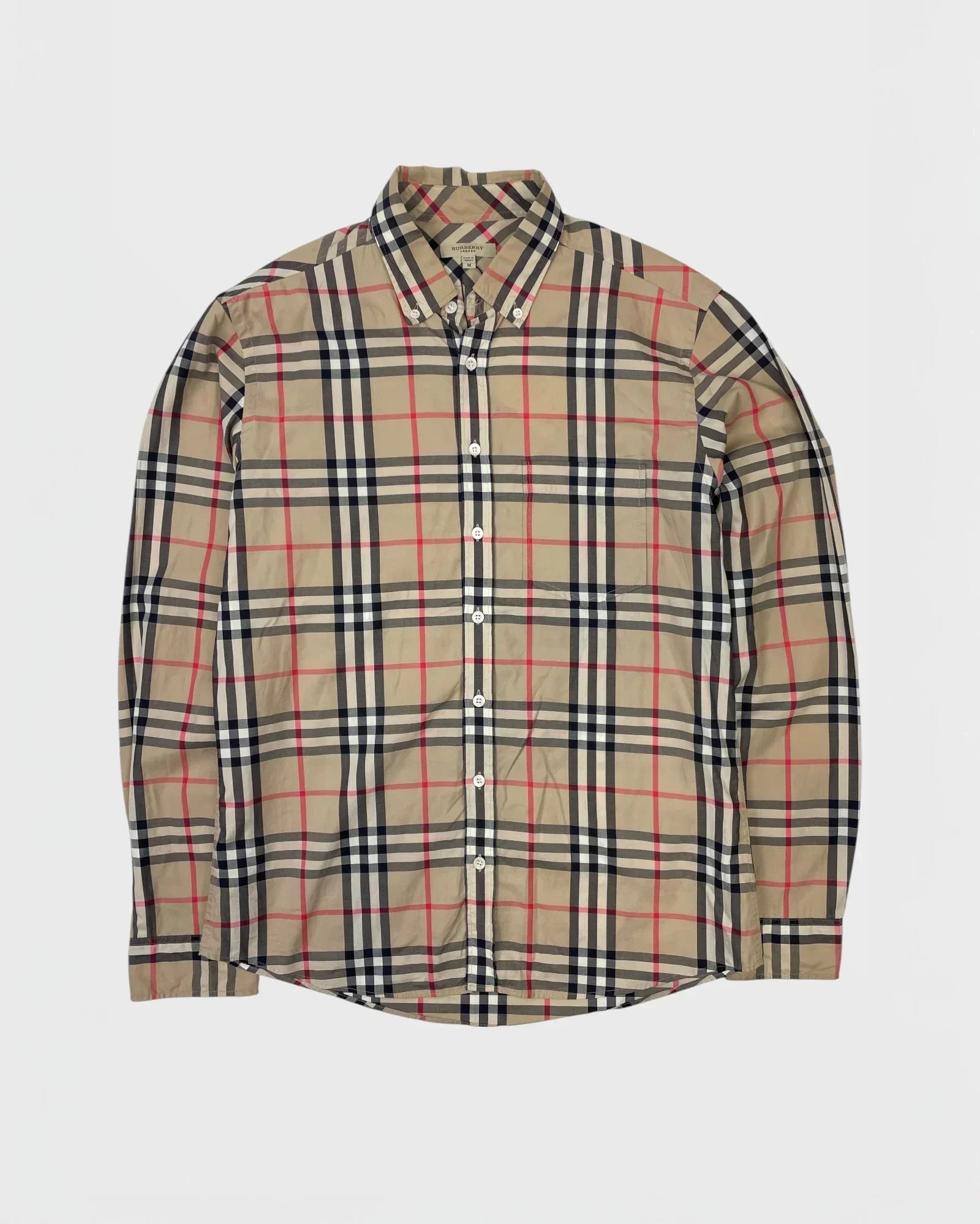 Camisa con monograma de Burberry