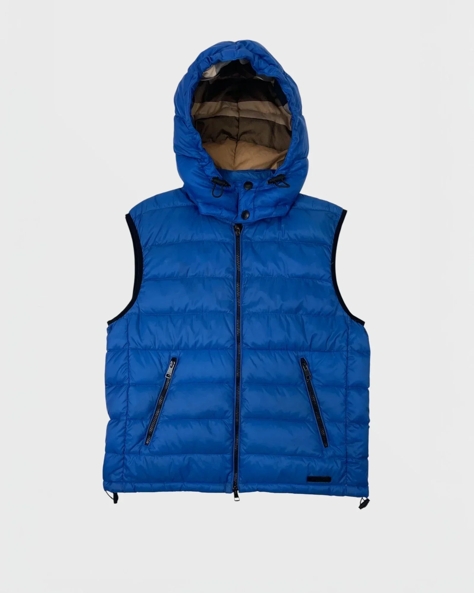 Chaqueta de plumas sin mangas de Burberry