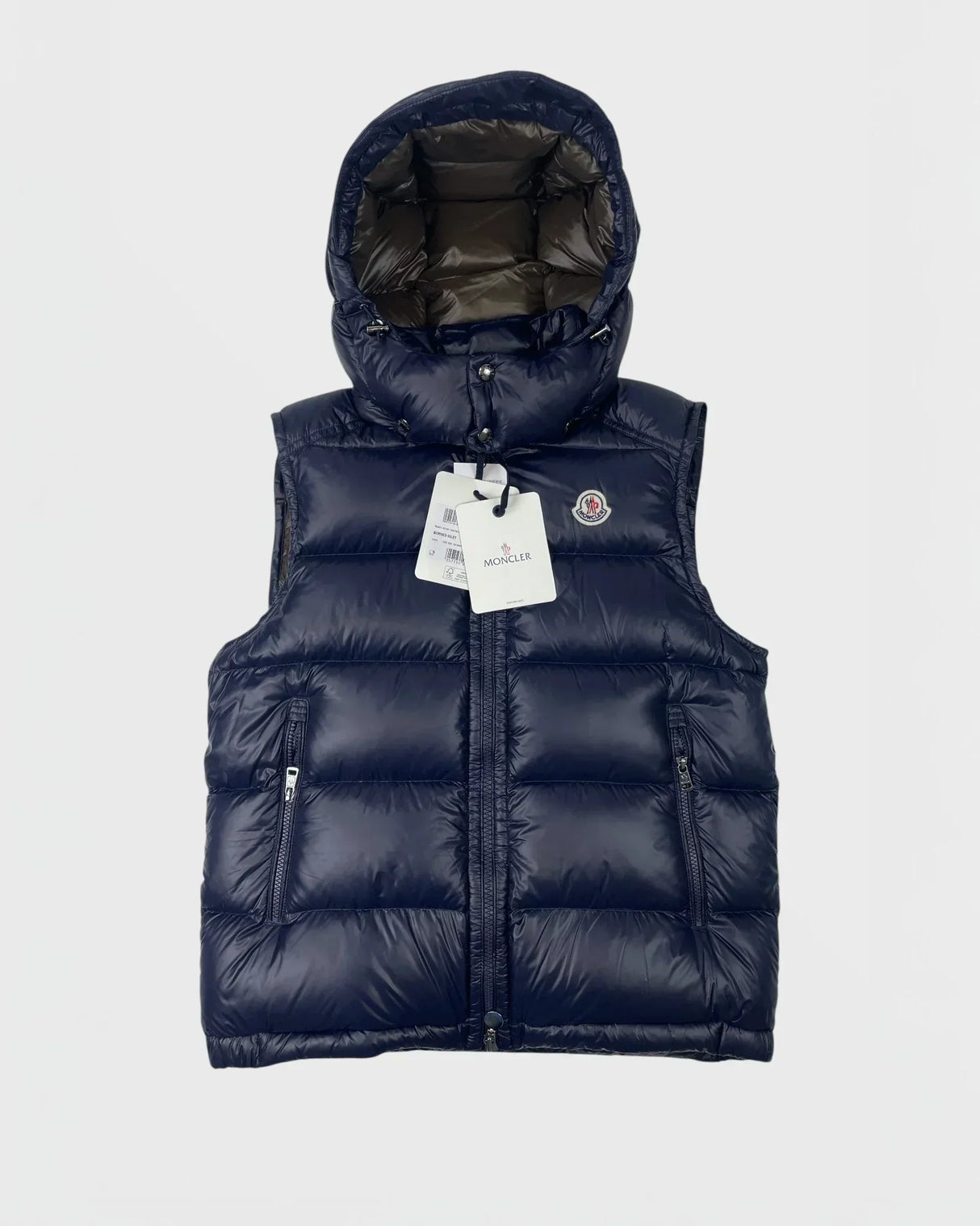 Chaqueta de plumas sin mangas Moncler Bormes nueva