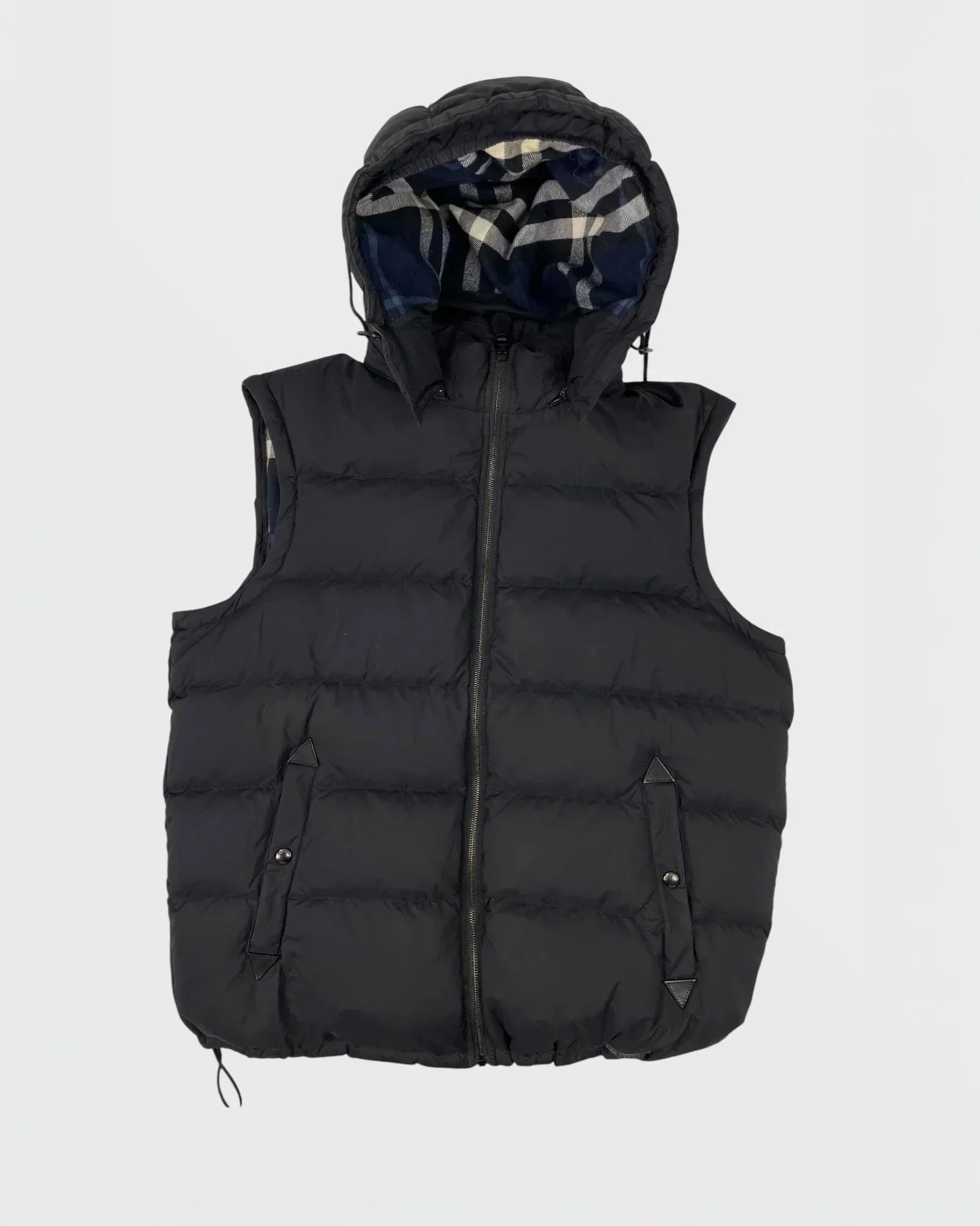 Chaqueta de plumas sin mangas de Burberry