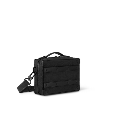 Bolso con asa de baúl suave