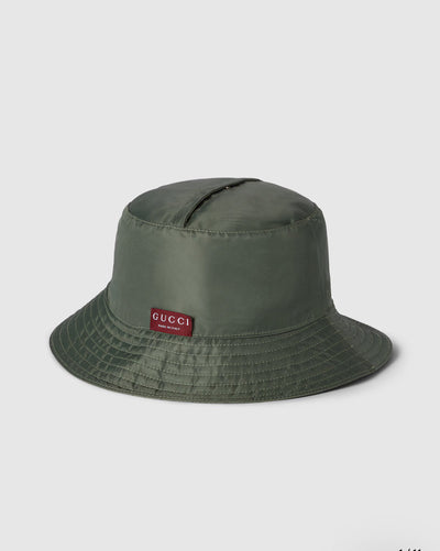 Sombrero de pescador reversible de nailon GG