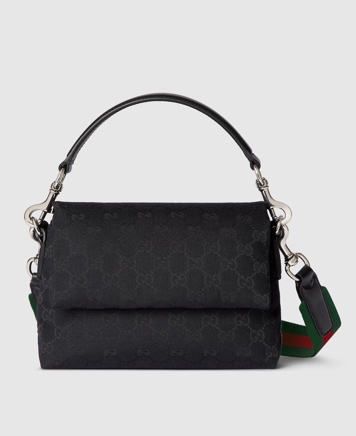 Bolso bandolera pequeño de lona GG