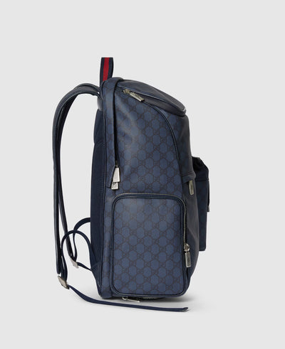 Sac à dos avec détail bande Web moyen format