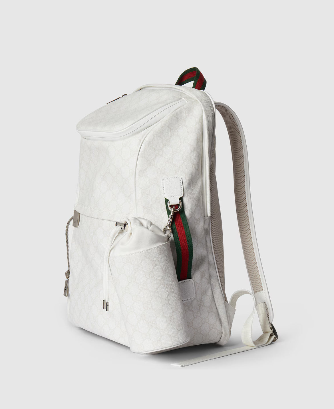 Mochila grande con detalle de red