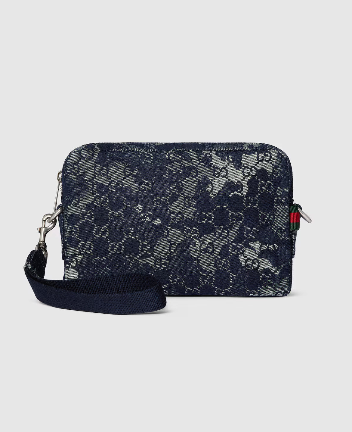 Bolso de hombro vaquero pequeño GG