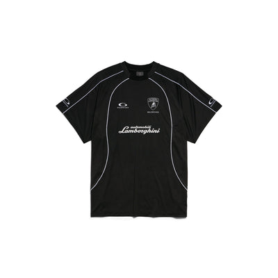 CAMISETA DE FÚTBOL OVERSIZE BALENCIAGA I AUTOMOBILI LAMBORGHINI