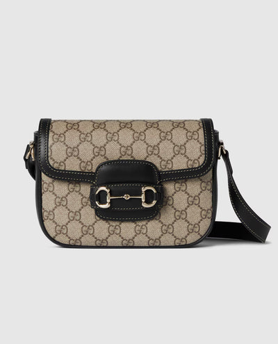 Bolso de hombro pequeño suave Gucci Horsebit 1955
