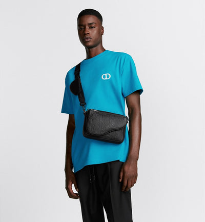 Cuero de silla de montar con triple bolsa