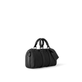 Sac Keepall Bandoulière 25 Noir Cuir
