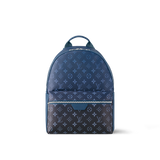 Sac à dos Discovery PM Toile Monogram Bleu et noir