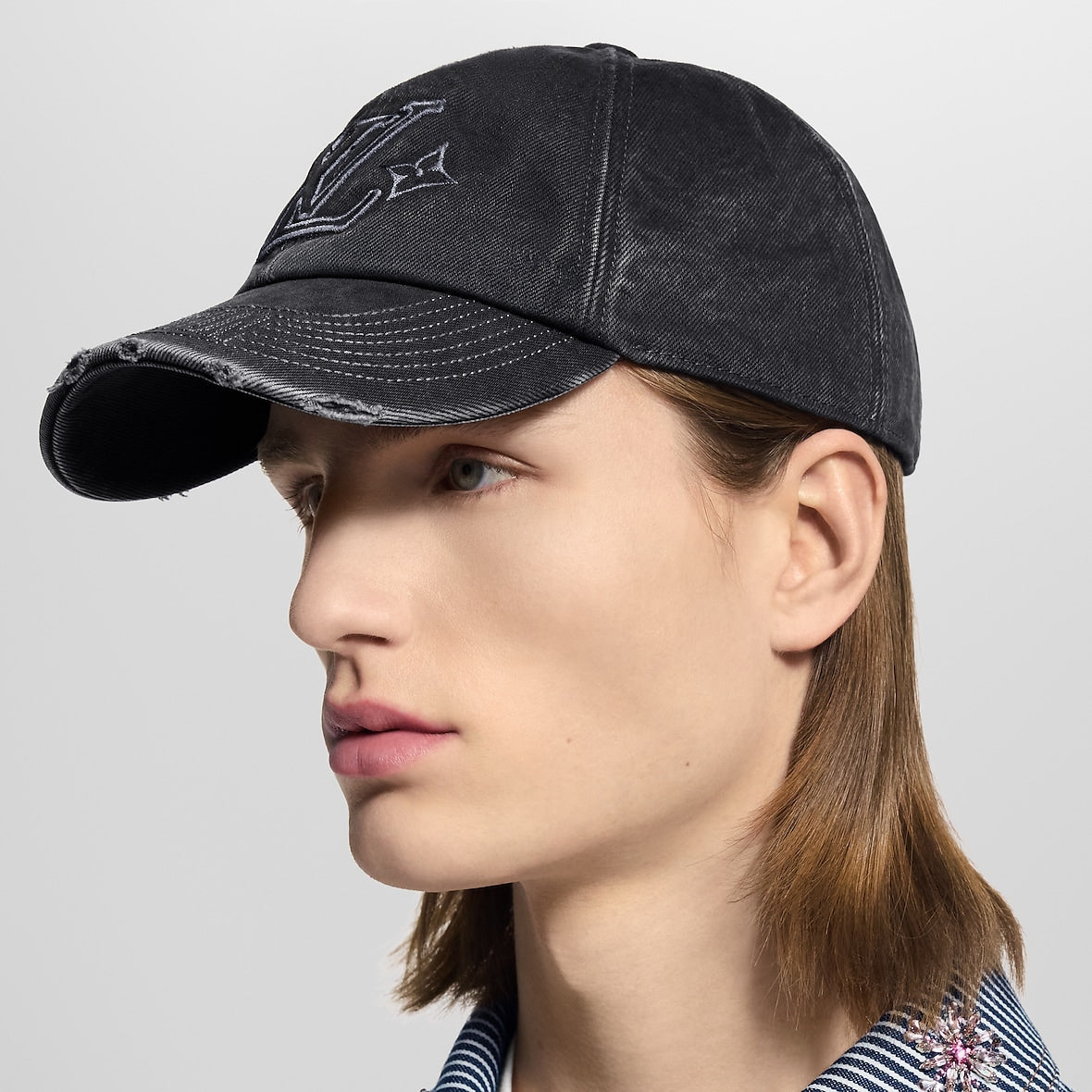 Casquette LV Denim Washed