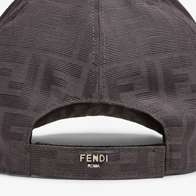 Gorra de béisbol de tejido jacquard FF en gris
