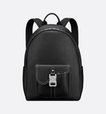 Mochila con cremallera tipo sillín